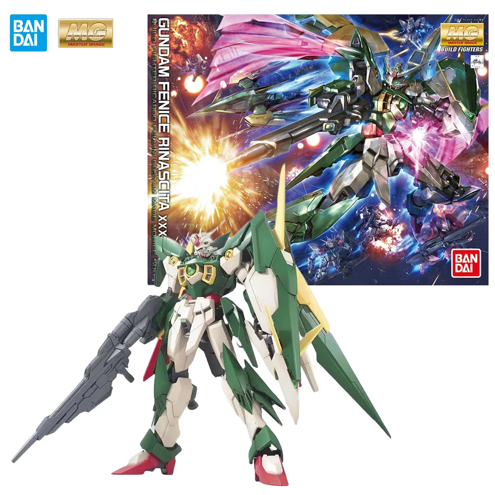 

Оригинальная мерная Bandai, мерная модель, MG 1/100 Gundam Fenice Rinashita, мерная фигурка, игрушки, подарки для детей