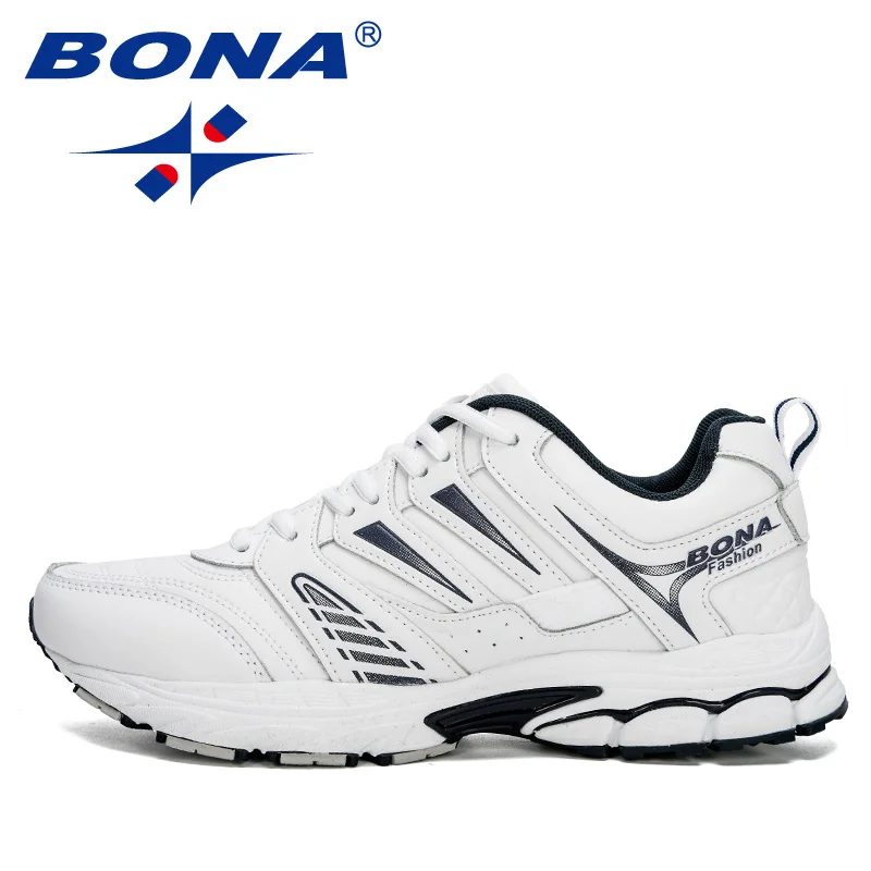 BONA  New Design Style Men Shoes Breathable Popular Men Running Shoes Outdoor Sneaker Sports Shoes Comfortable Free Shipping