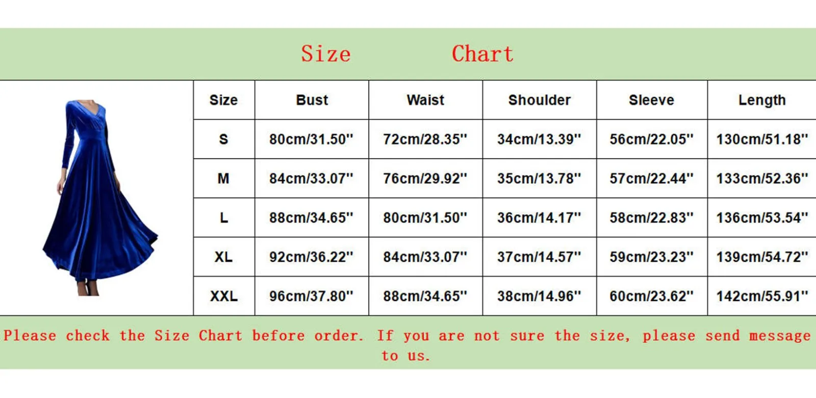 فستان نسائي بأكمام طويلة ورقبة على شكل V فستان مخملي ذهبي بخصر نحيف للحفلات الراقصة فساتين سهرة بلون سادة على شكل حرف a فساتين بحاشية كبيرة #6
