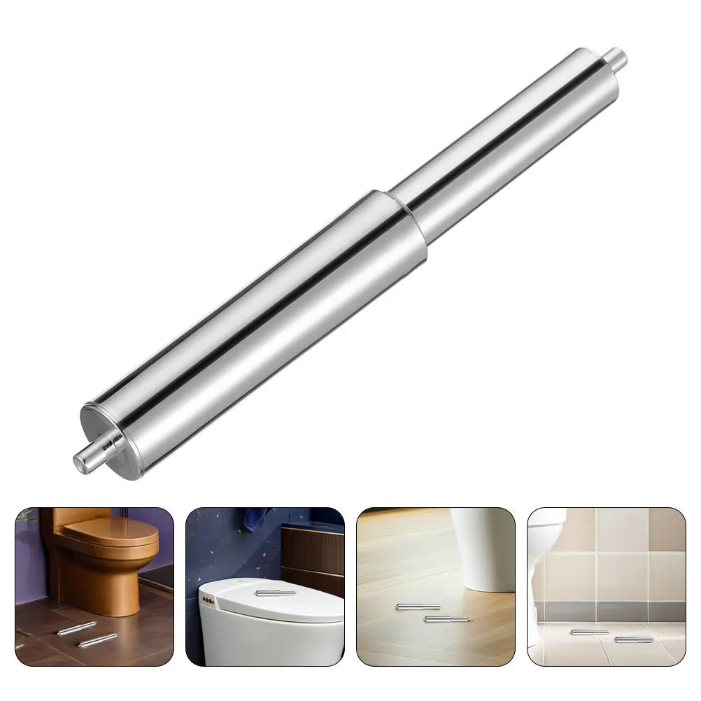 

10Pcs Stainless Steel Toilet Paper Spring-Loaded Holder Rod Adjustable Length Commercial Bathroom Tissue Dispenser Part