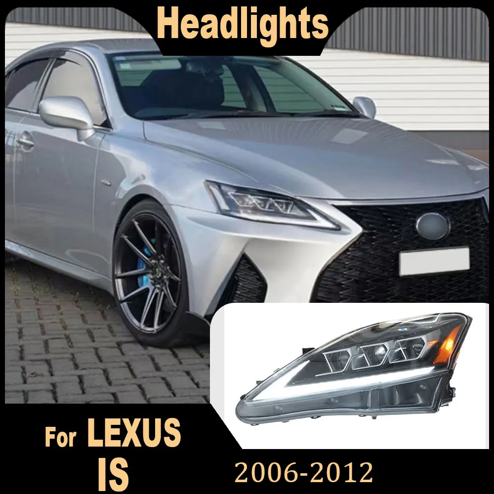 Accessories LED Projector Headlights For Lexus IS250/ IS250C IS350 IS350C IS 220d 2006-2012 2008-2014 Turn Signal Plug and play