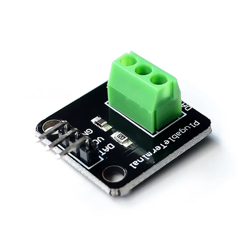 Consumershopping DS18B20 Temperature Sensor Module Kit Waterproof 100CM Digital Sensor Cable Probe Terminal Adapter For Arduino