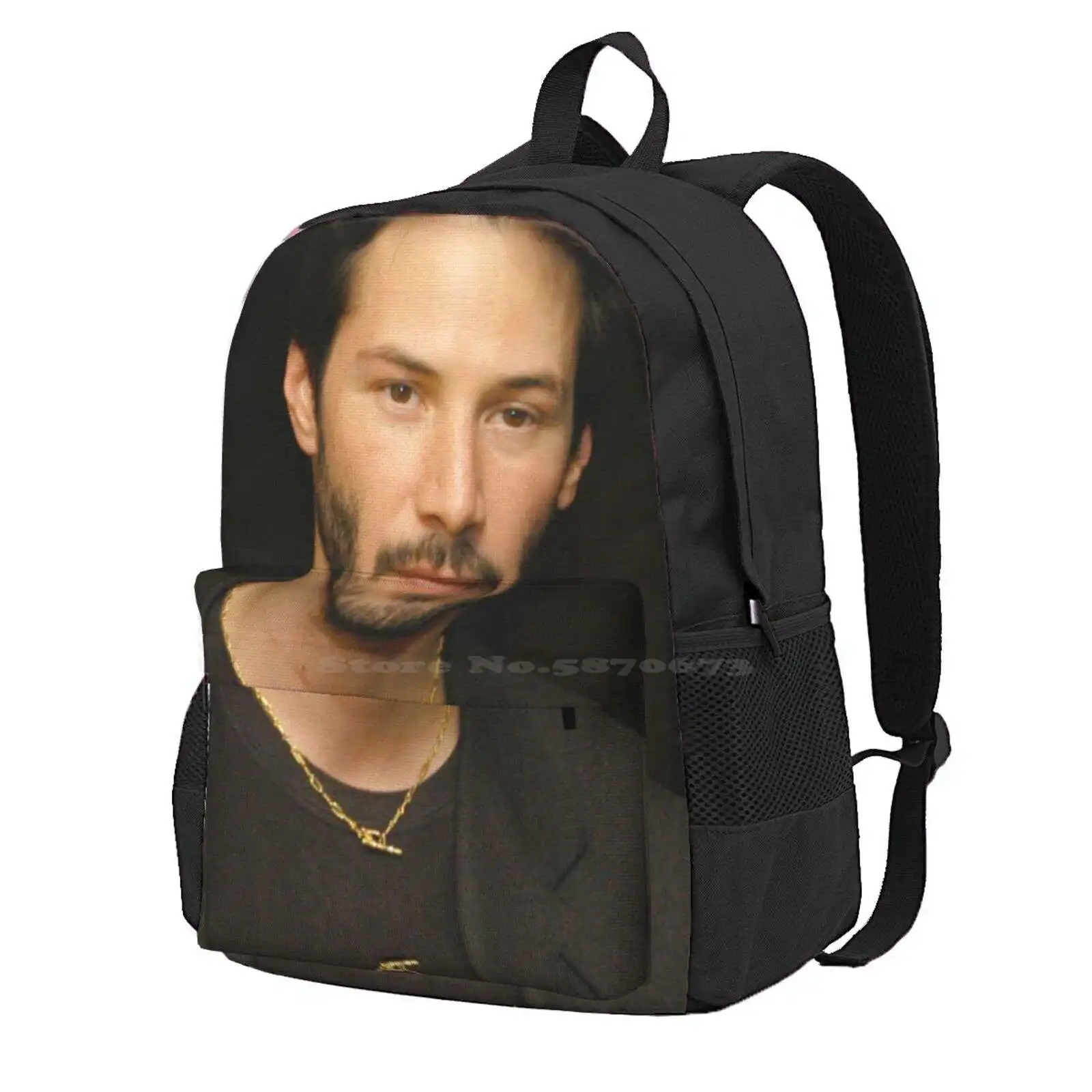 Keanu Reeves Hot Sale Schoolbag Backpack Fashion Bags Keanureeves Johnwick Matrix