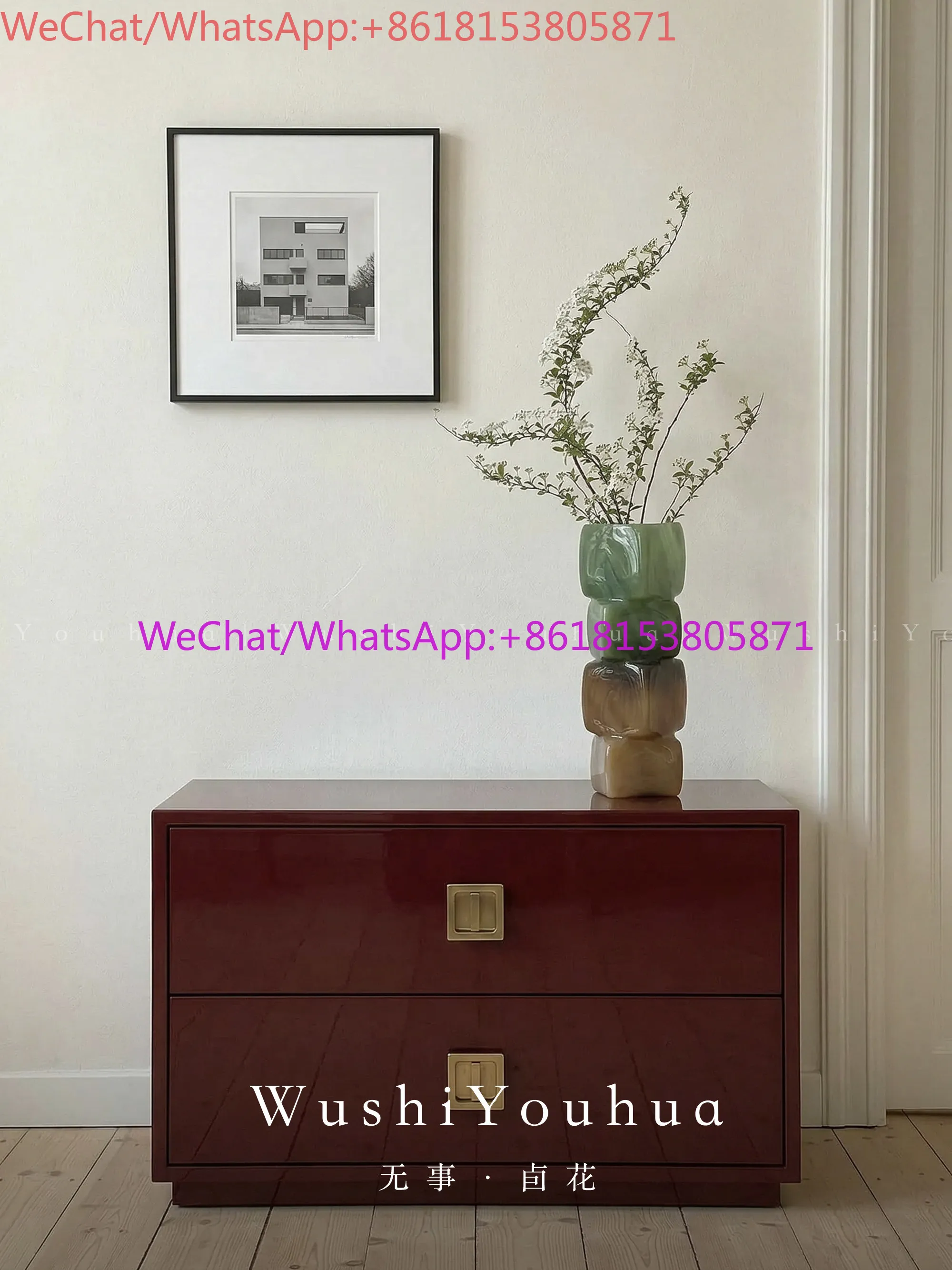 Song-style aesthetics, high-floor vase, stable mood, super good-looking, light luxury and high-end sense