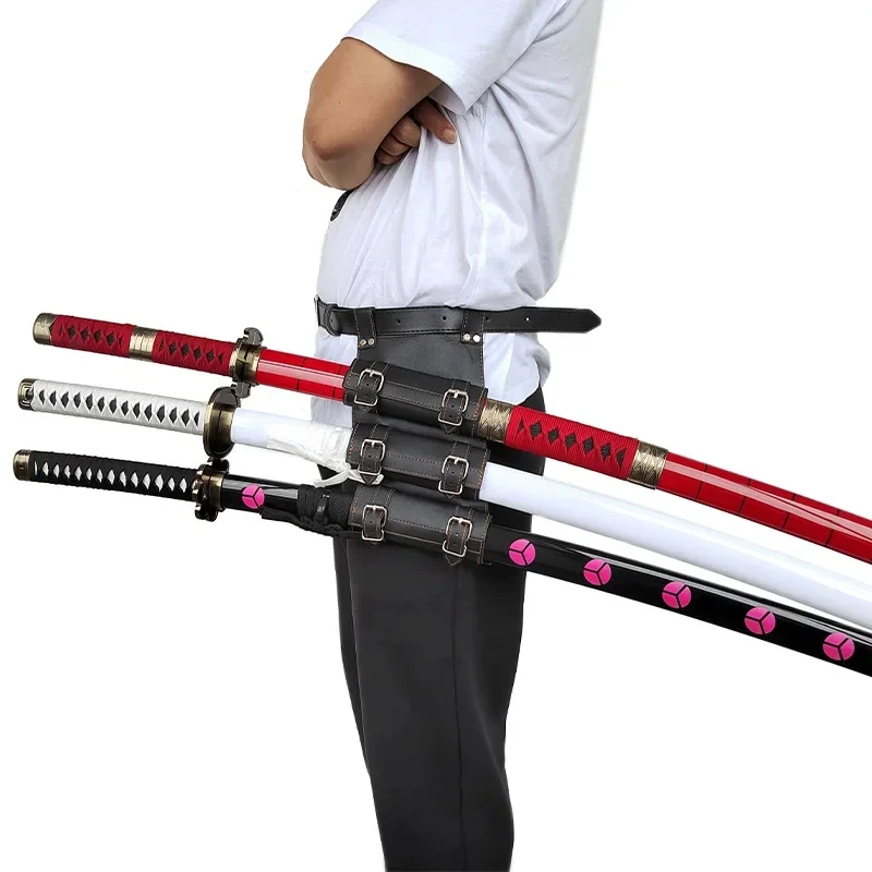 2026 Roronoa Zoro Katana Anime Sword 104cm / 41in Cosplay Toy Sword Halloween Gift Dressing Props Enma Purple Wado VIYN1