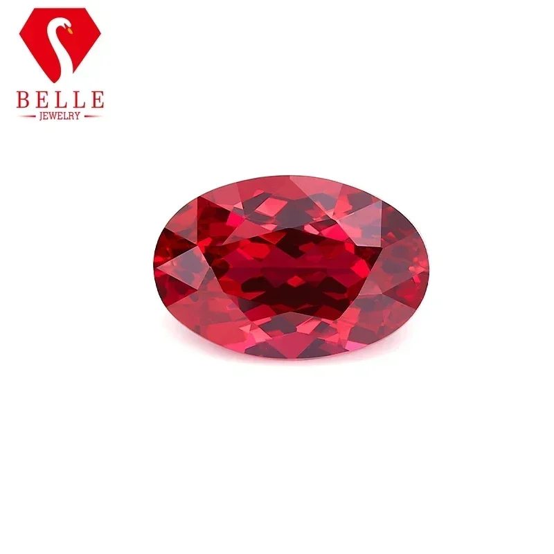 

HP Brilliant Oval Cut Hot Sale Natural Lab Grown Ruby VVS1 AGL Certificated Diamond Beads for Jewelry Making Charms