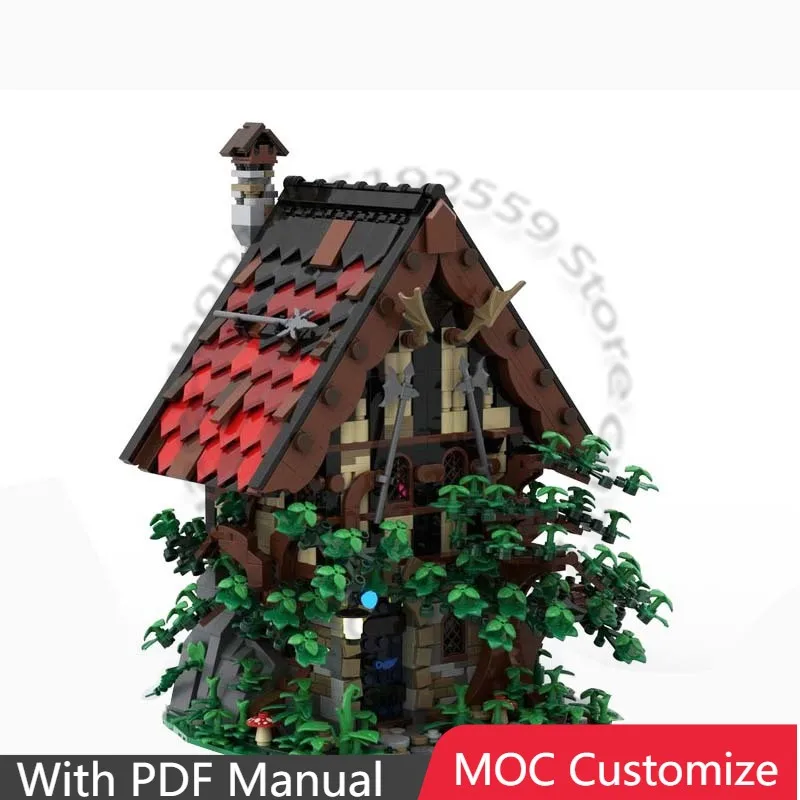 

2374 детали: Волшебная мастерская V2.1 MOC – модульный конструктор, развивающая игрушка для мальчиков, популярный подарок для самостоятельной сборки