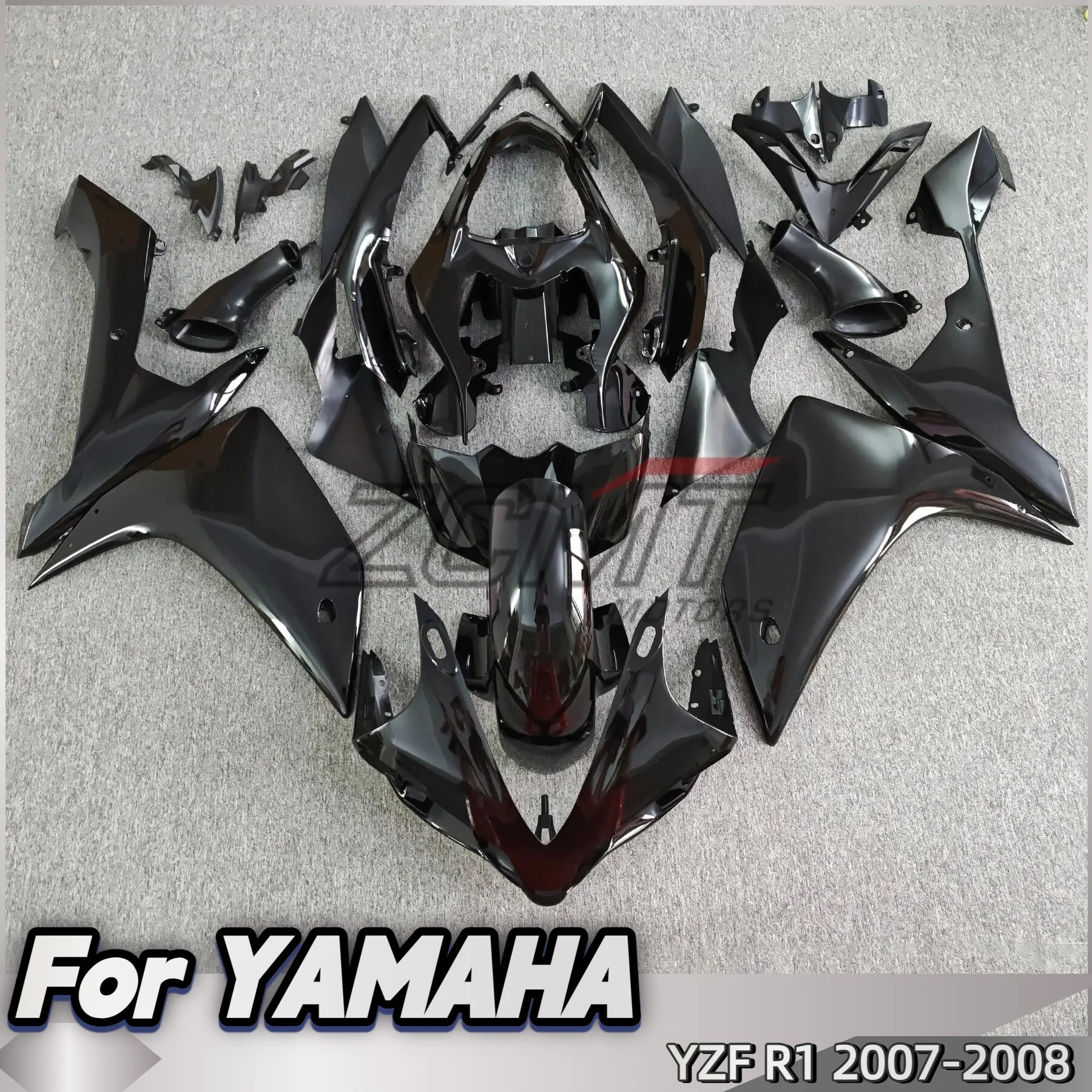 

Motorcycle Full Fairing kit Fit For Yamaha YZF YZFR1 07 08 R1 2007 2008 Body Shell Kit ABS Plastic Fairings Bodywork Kits