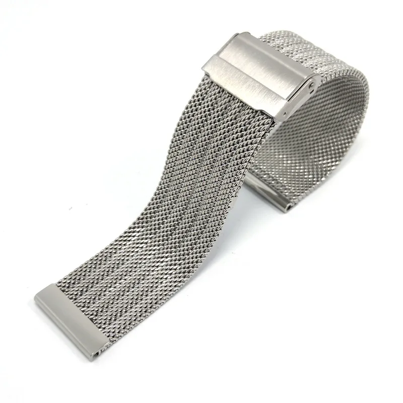 18mm 20mm 22mm 24mm Milanese Watch Strap Universal Wrist Band Men Women Replacement Bracelet Mesh Strap Sport Watch Accessories image 6