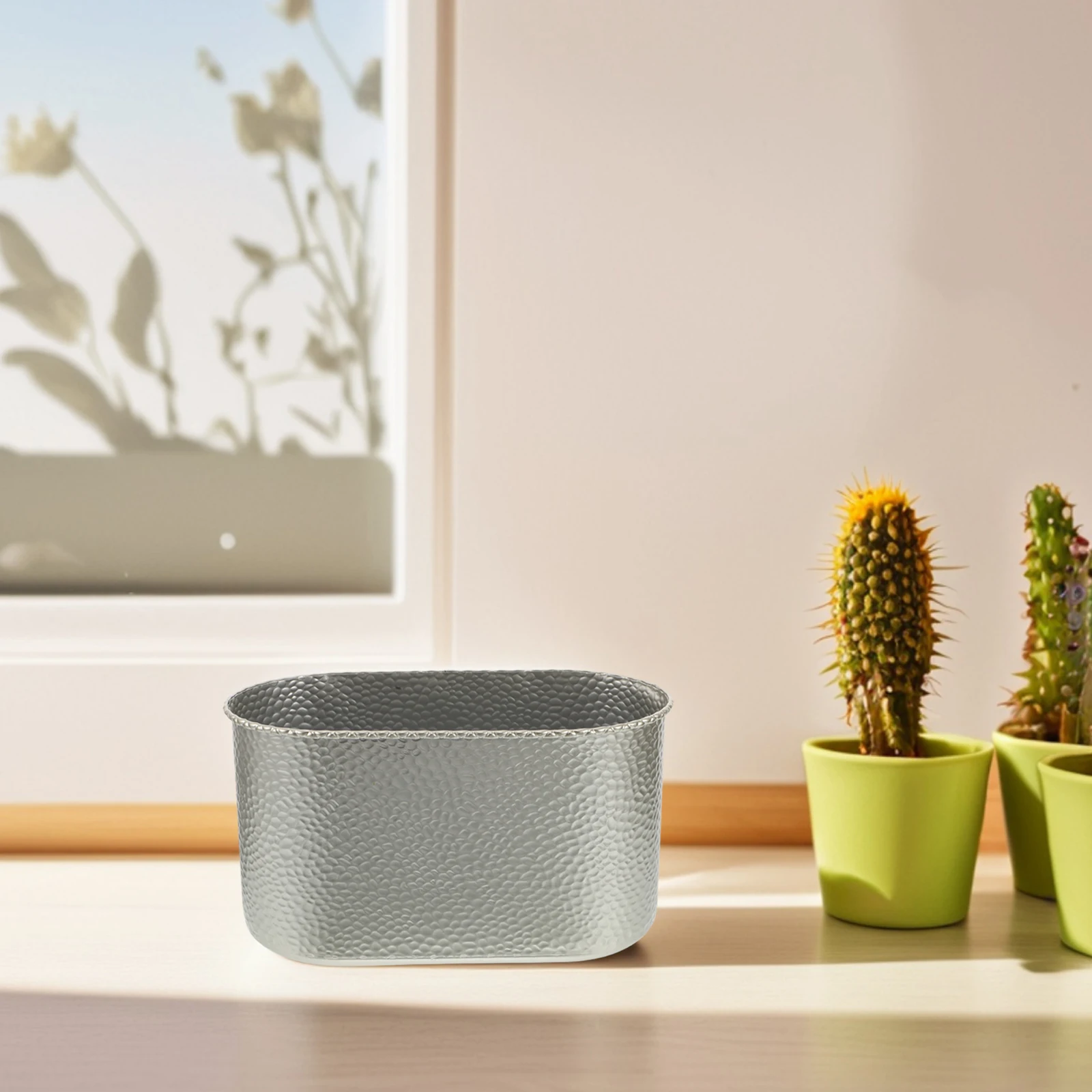 

Metal Wide Mouth Flower Pot Iron Vase for Orchids Decor Plant Pots Indoor Large Flower Holder Floor Pot