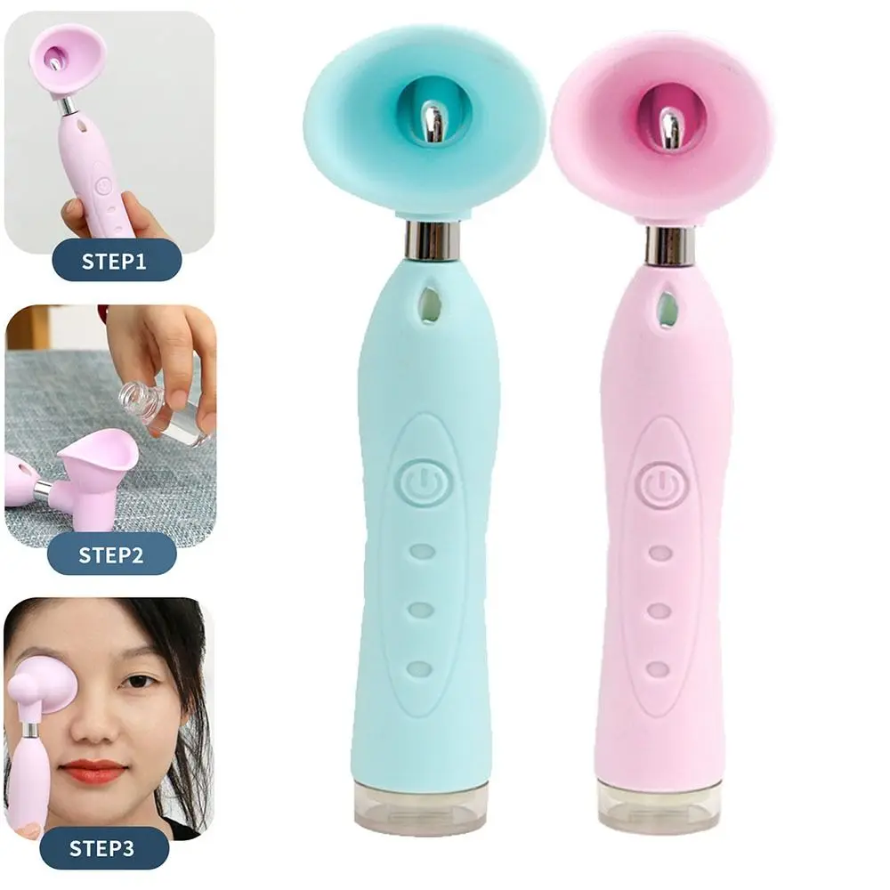 

3 Modes Adjustable Electric Eye Wash Cup IPX5 Waterproof Moisturizes Ultrasonic Eye Cleaner Easy to Use with Light
