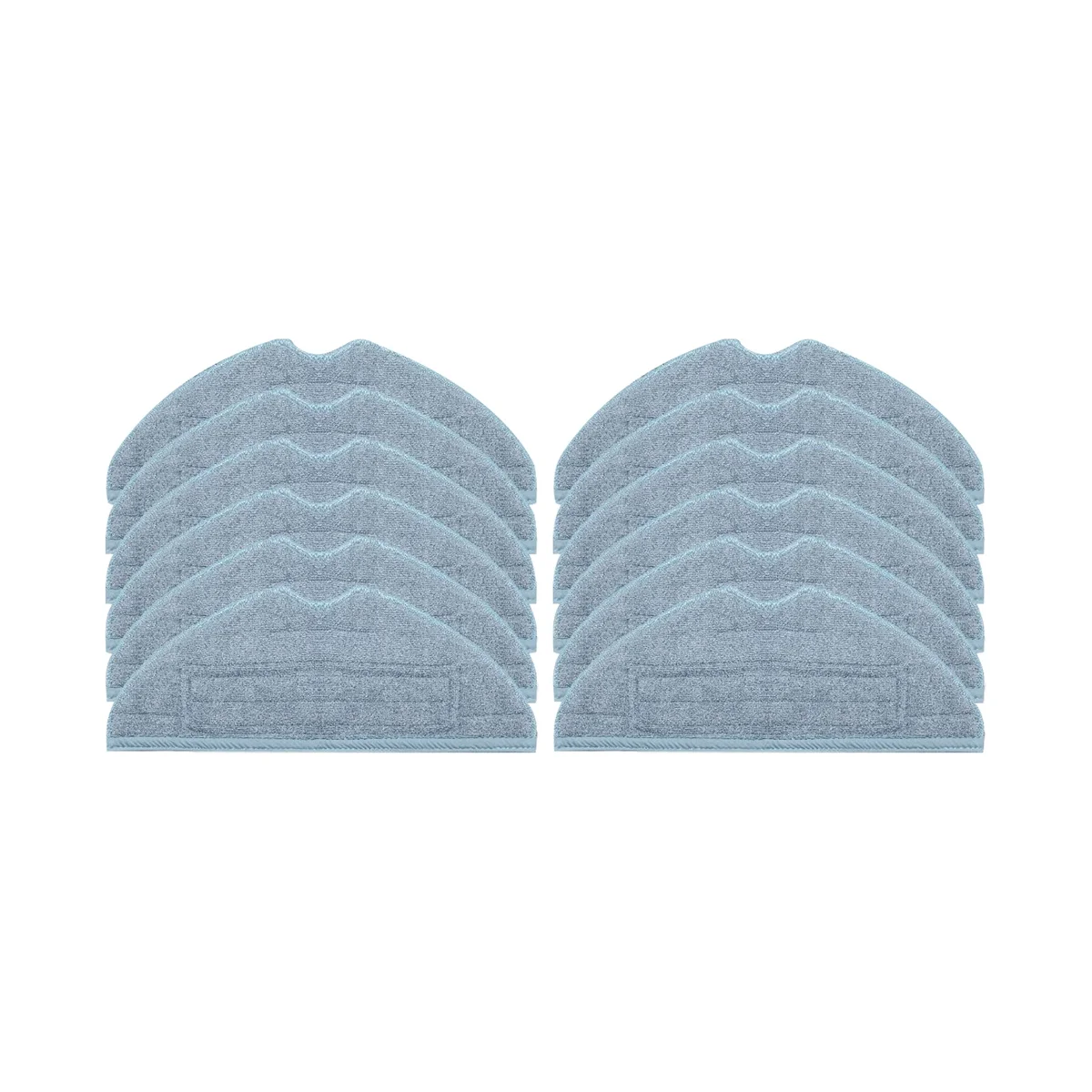 12 قطعة من وسادات الممسحة لـ S7 S7 + S7 MaxV، S7 MaxV Plus، T7S، T7 Plus، T7S Plus، G10S، G10S PRO مكانس كهربائية روبوتية - أجزاء ساخنة