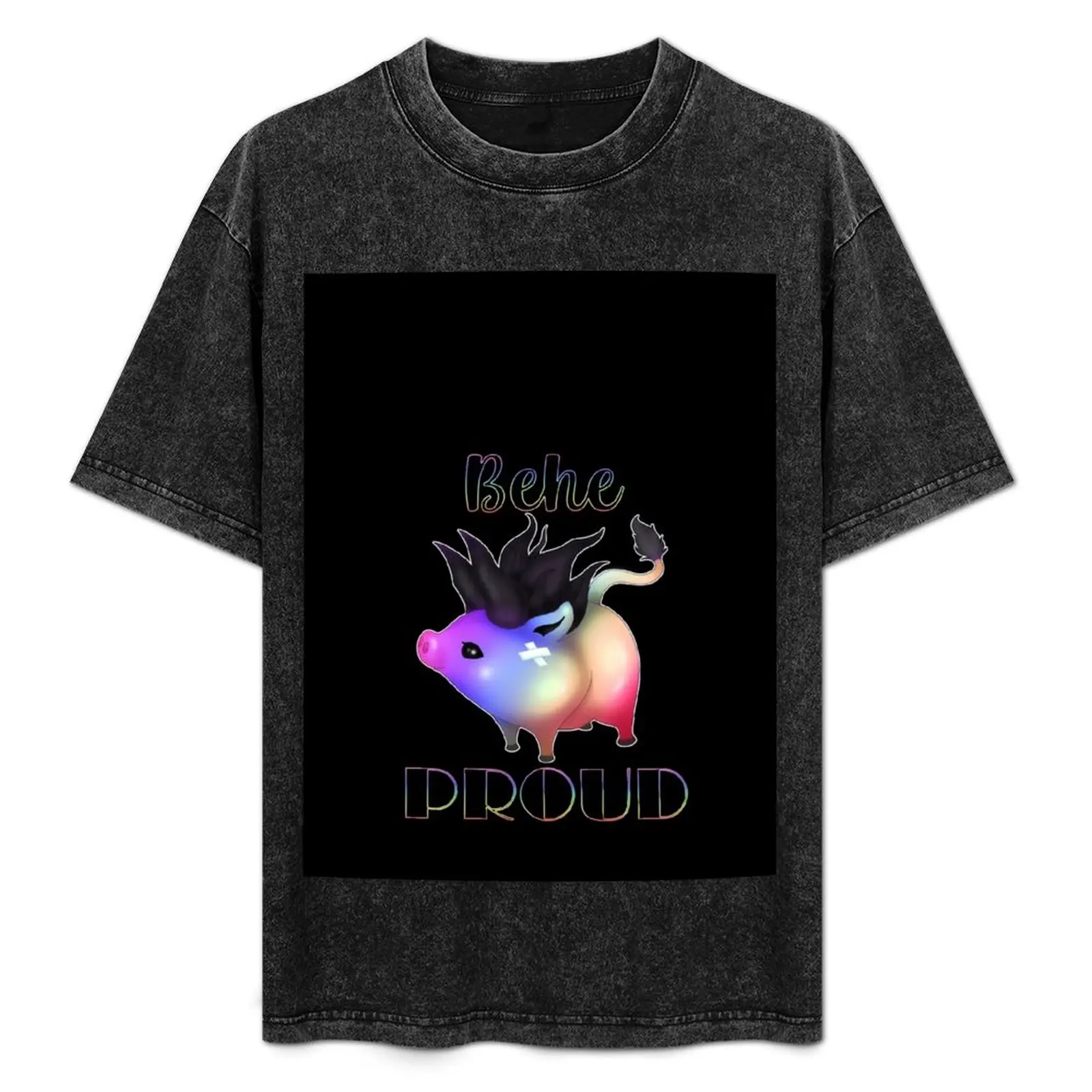 

Behe Proud!! T-Shirt Breathable Workout Short Sleeve Top