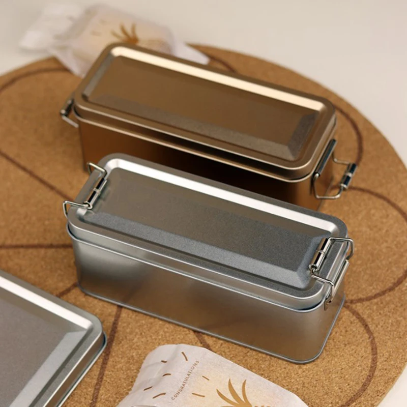 Metal Cookie Tins Suitcase Storage Tin Candy Cookie Box With Lid Gift Boxes Organizer Storage Cans For Jewelry Chocolate