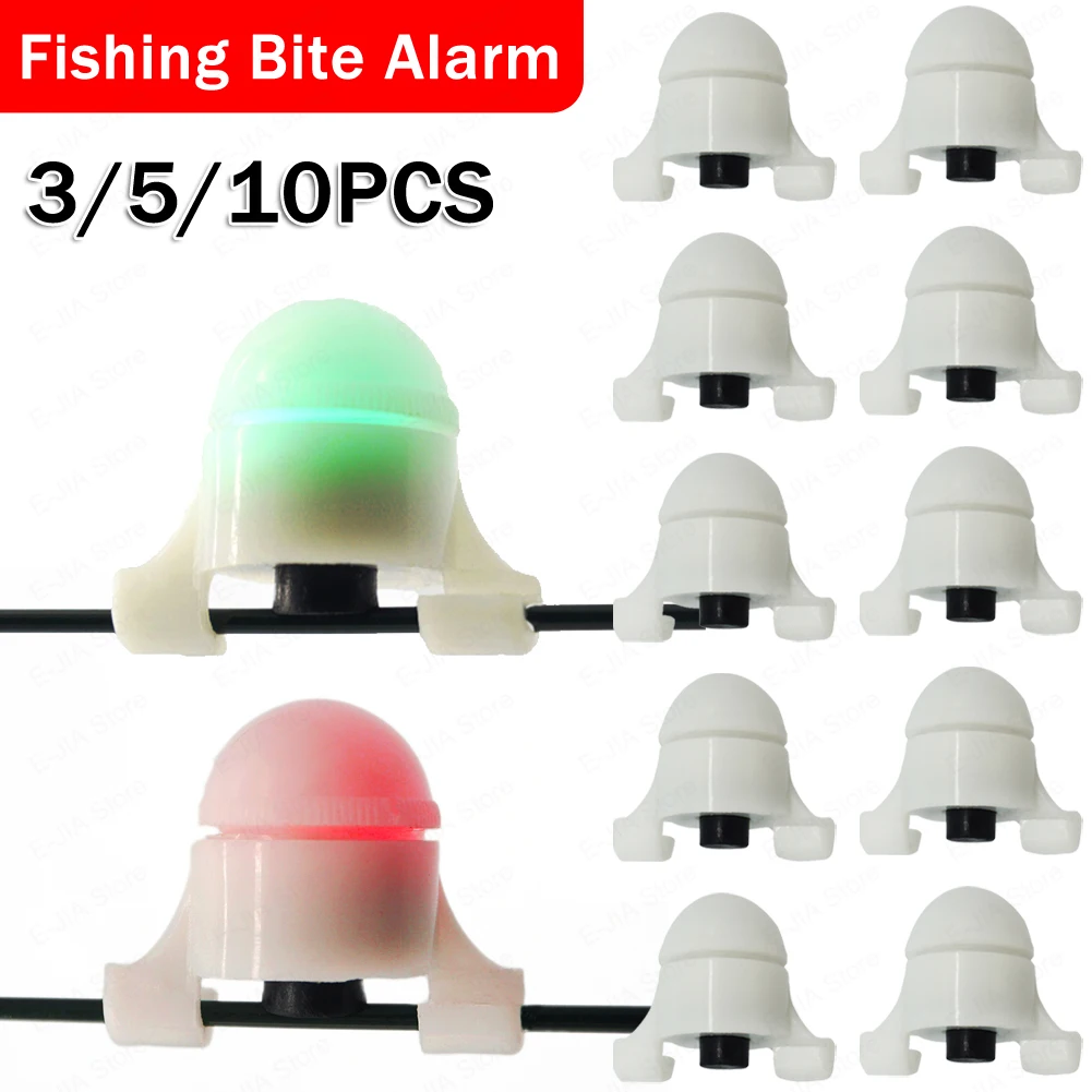 【セール中】夜釣りバイトアラーム光誘導釣竿先端クリップ警告インジケータ電子 LED 自動ツールアクセサリー