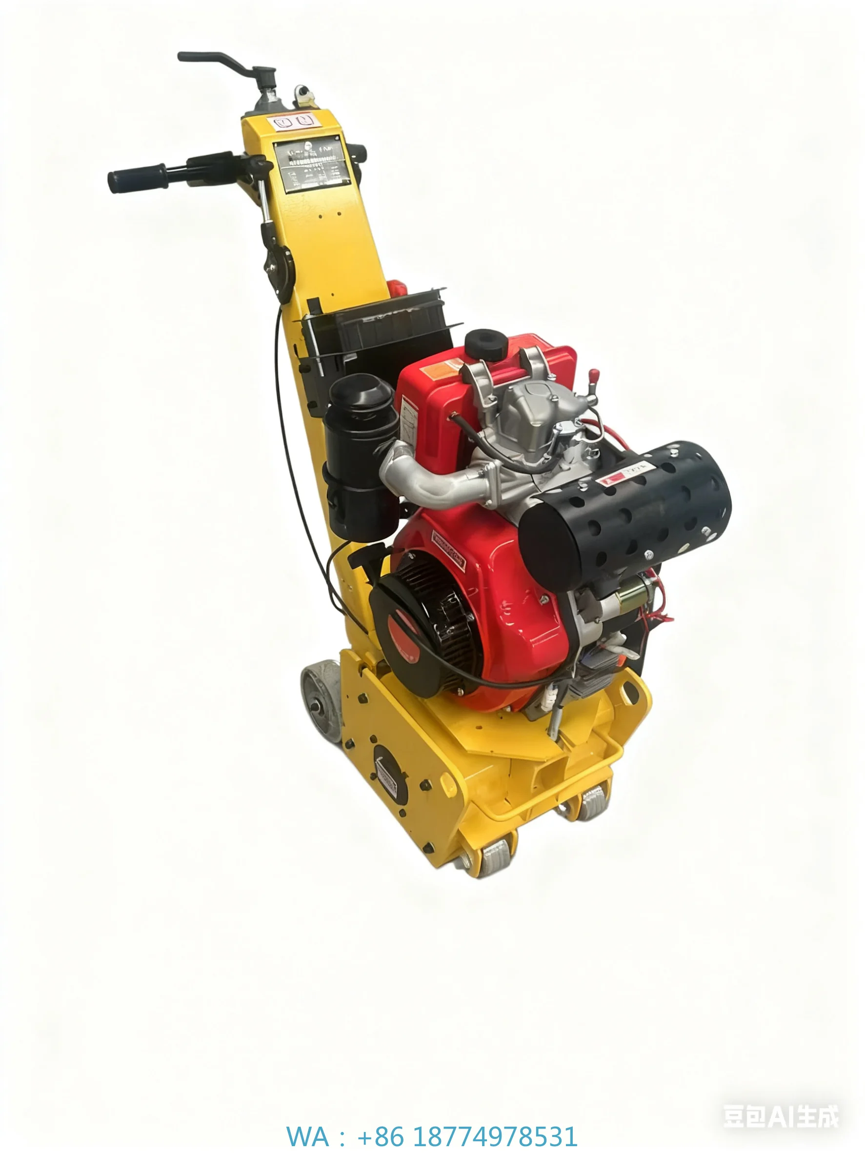 Pavement Scarifier Concrete Scraper MachineDiesel Engine Self-propelled Concrete Milling Machine Asphalt