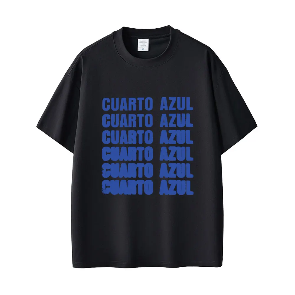 

Aitana CUARTO AZUL T-shirt Men's Women's Fashion Pop Music Streetwear Unisex Casual Oversized T Shirts Male Vintage Tshirt Tops