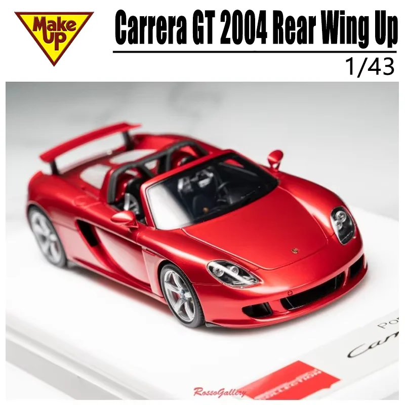 Make Up 1/43 Carrera GT 2004 Rear Wing Up in Stock Resin Motor Vehicle Toy Metal Model Car