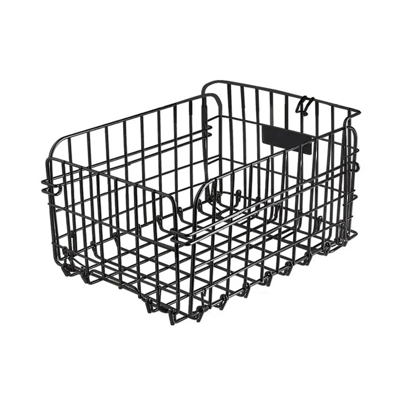 Bike Basket Front/Back, Folding Bike Basket Detachable Lining Release Design Bike Basket Bike Basket