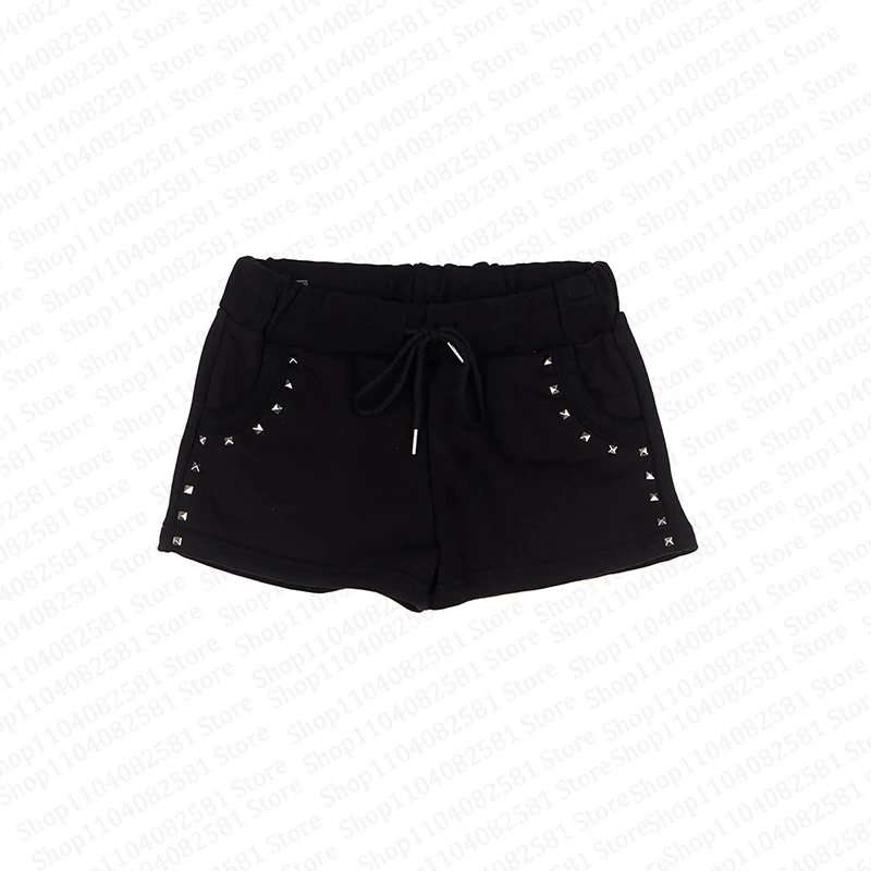 Gothic retro 2000s casual fashion willow nail print Y2K sexy slim fit versatile Gothic hip-hop street men and women emo girl