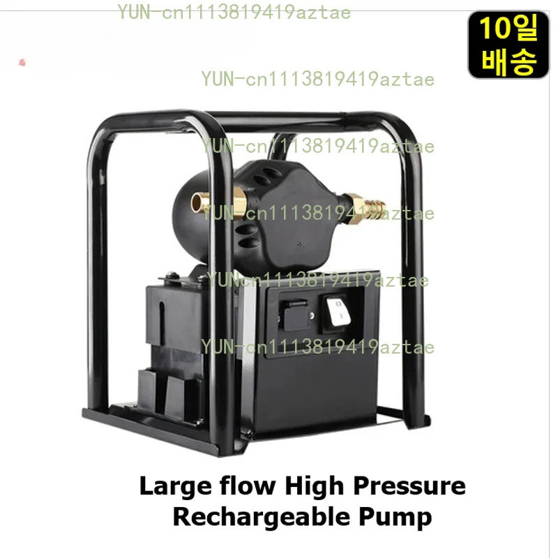 Large Flow High Lift Portable Rechargeable Sprayer Water Pump, Garden Tools, Electrical Compressed, Weeding, Irrigation