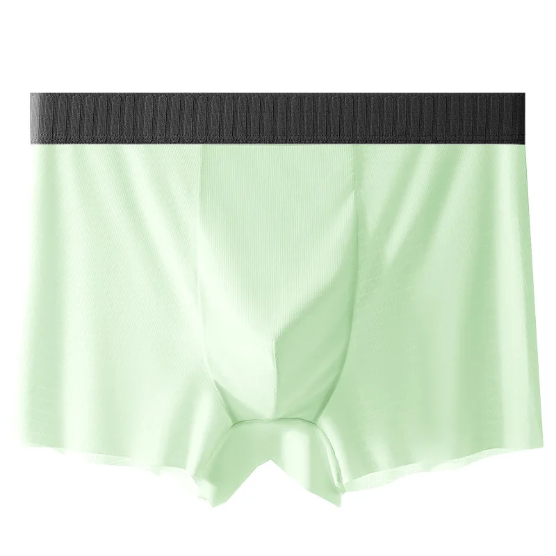 Mens Boxers Ultra-Thin Seamless Quick-Drying Underwear  Breathable 7a Antibacterial Boxer Underwear Translucent Underpants