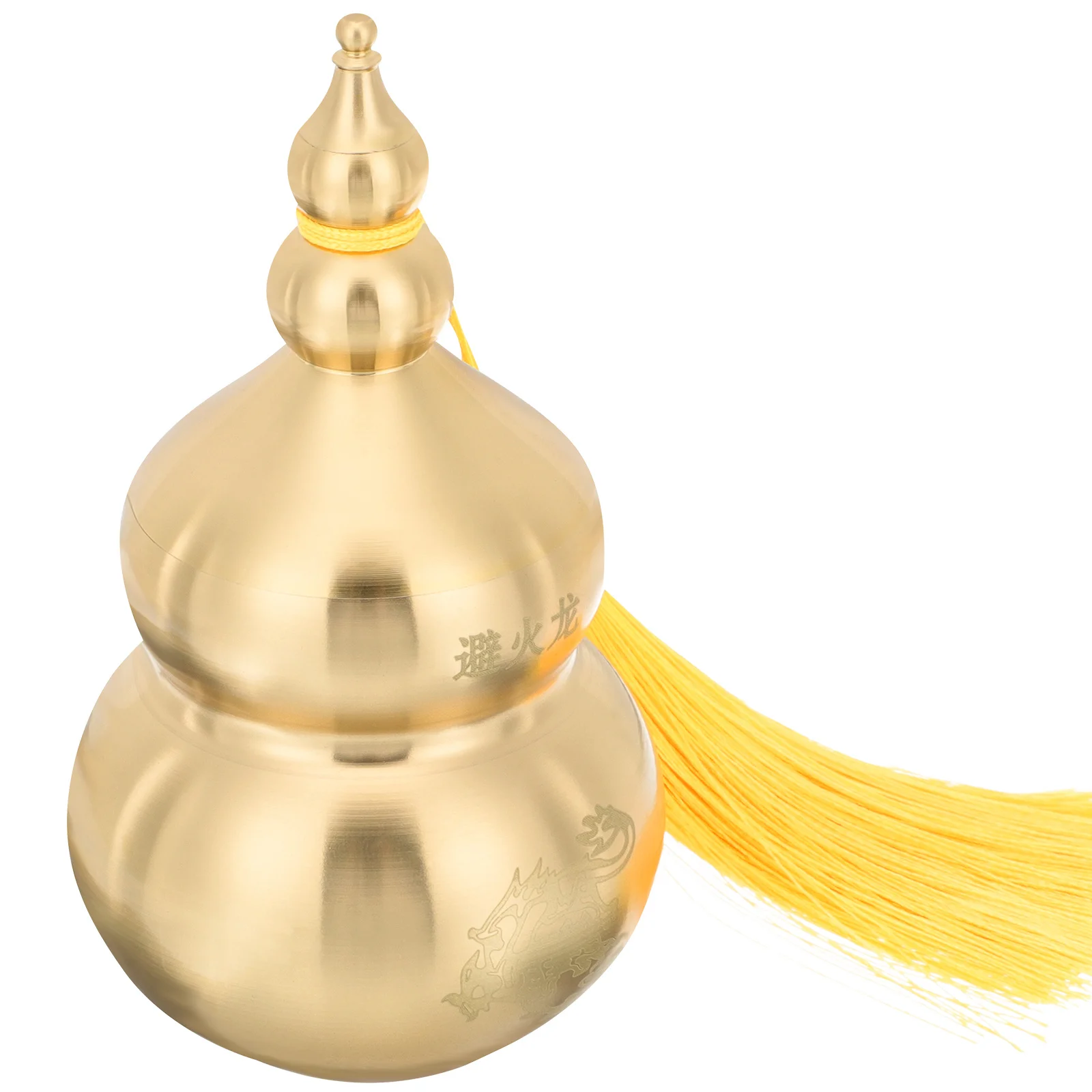 

Brass Gourd Ornament Auspicious Home Decor Desktop Statue Vintage Crafts Decorative Gift For Housewarming Chinese