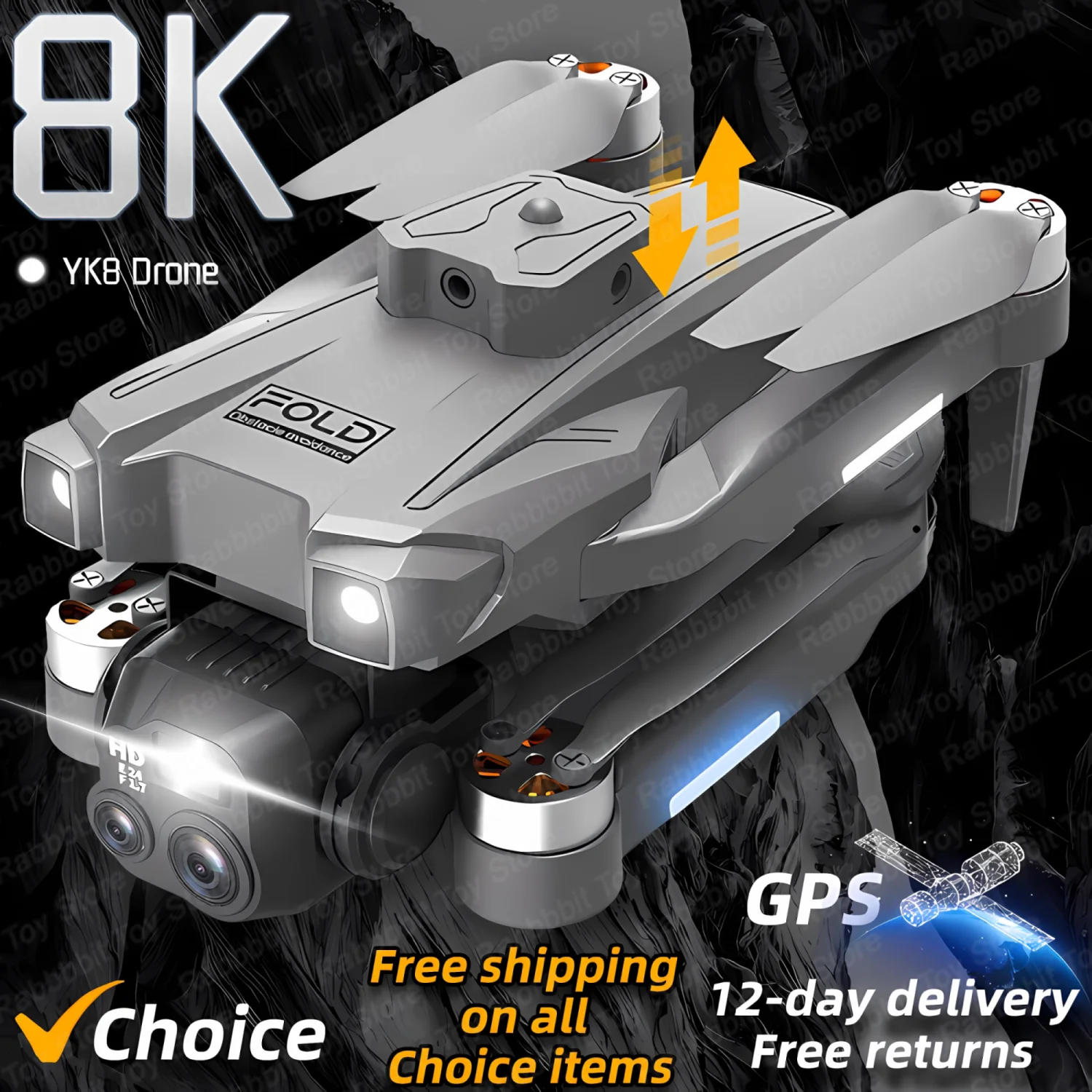 New YK8 Drone 8K Br… - image