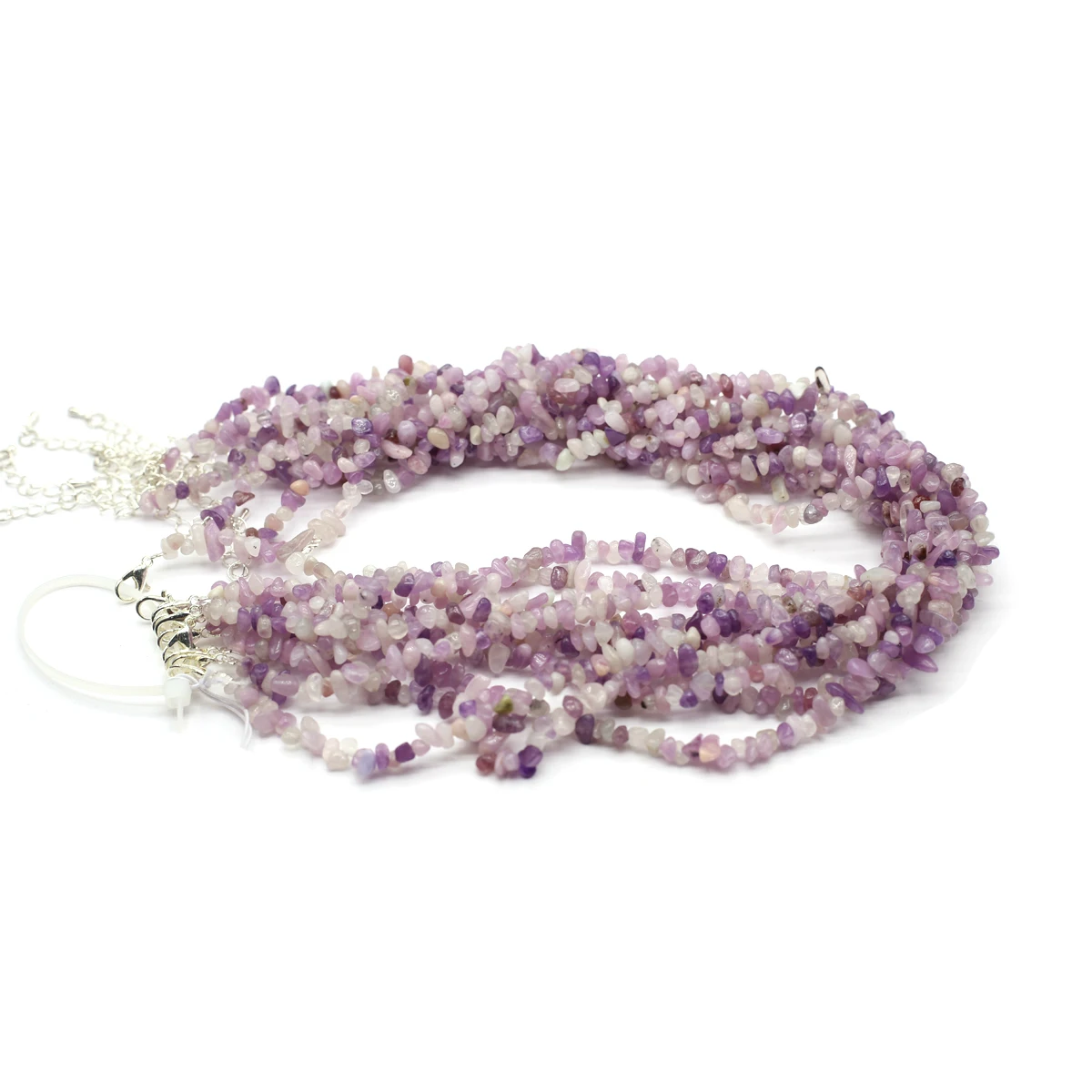 

New Style Necklace Natural Semi-Precious Irregular Gravel Beads 3x6-4x8mm For Women Girl Birthday Party Gift Length 40+5cm