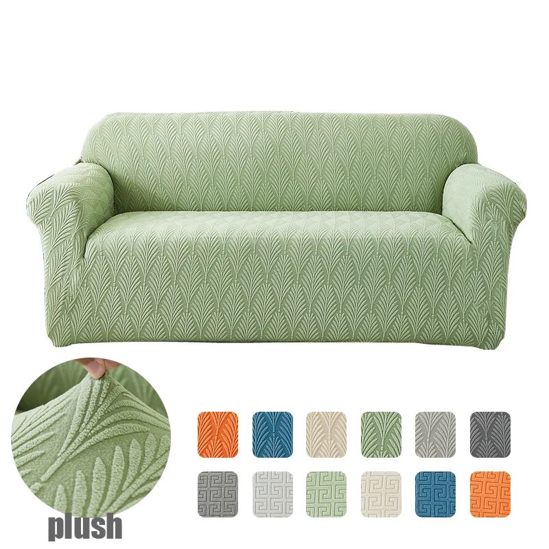 

Thick Sofa Covers for Living Room Jacquard Fabric Stretch Armchair Loveseat Big Sofa Cover L Shape Corner Sofa Slipcover 1pc