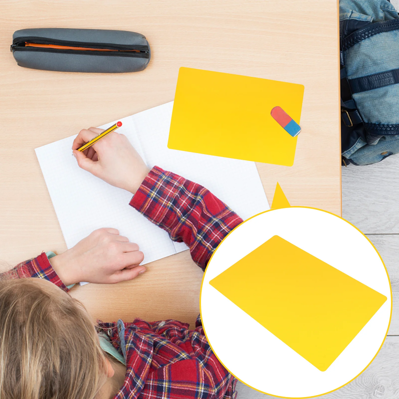 

5Pcs A4 Writing Board Anti Scratch Lightweight Writing Pad Home Office School Desk Mat Smooth Surface Comfortable Design