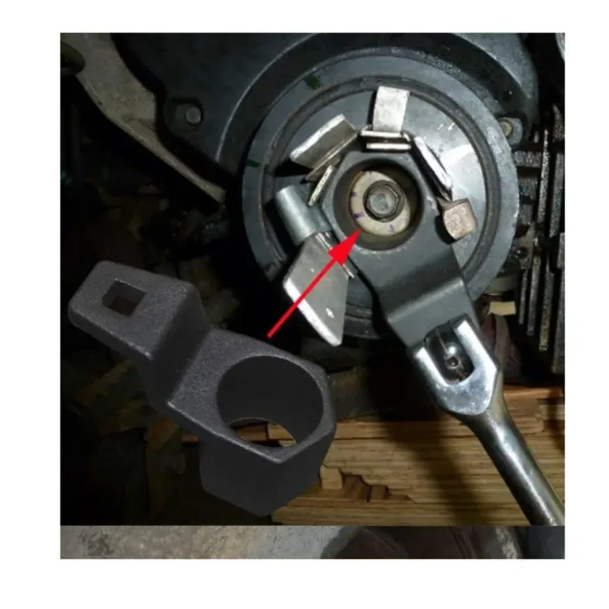 Suitable For Honda Crankshaft Pulley Tightening Support Wrench Honda Timing Special Tool Crankshaft Pulley Holder 1x