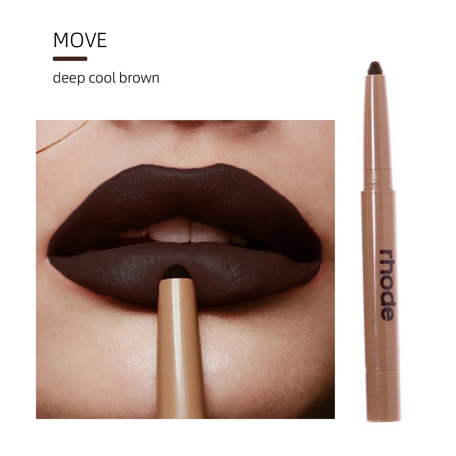 RhodeSkin Peptide Lip Shape Pen Lip Liner Langdurige Lip Tint Potlood Pen Make-up Lipstick Poeder Blusher Gloss Make-up Lipliner