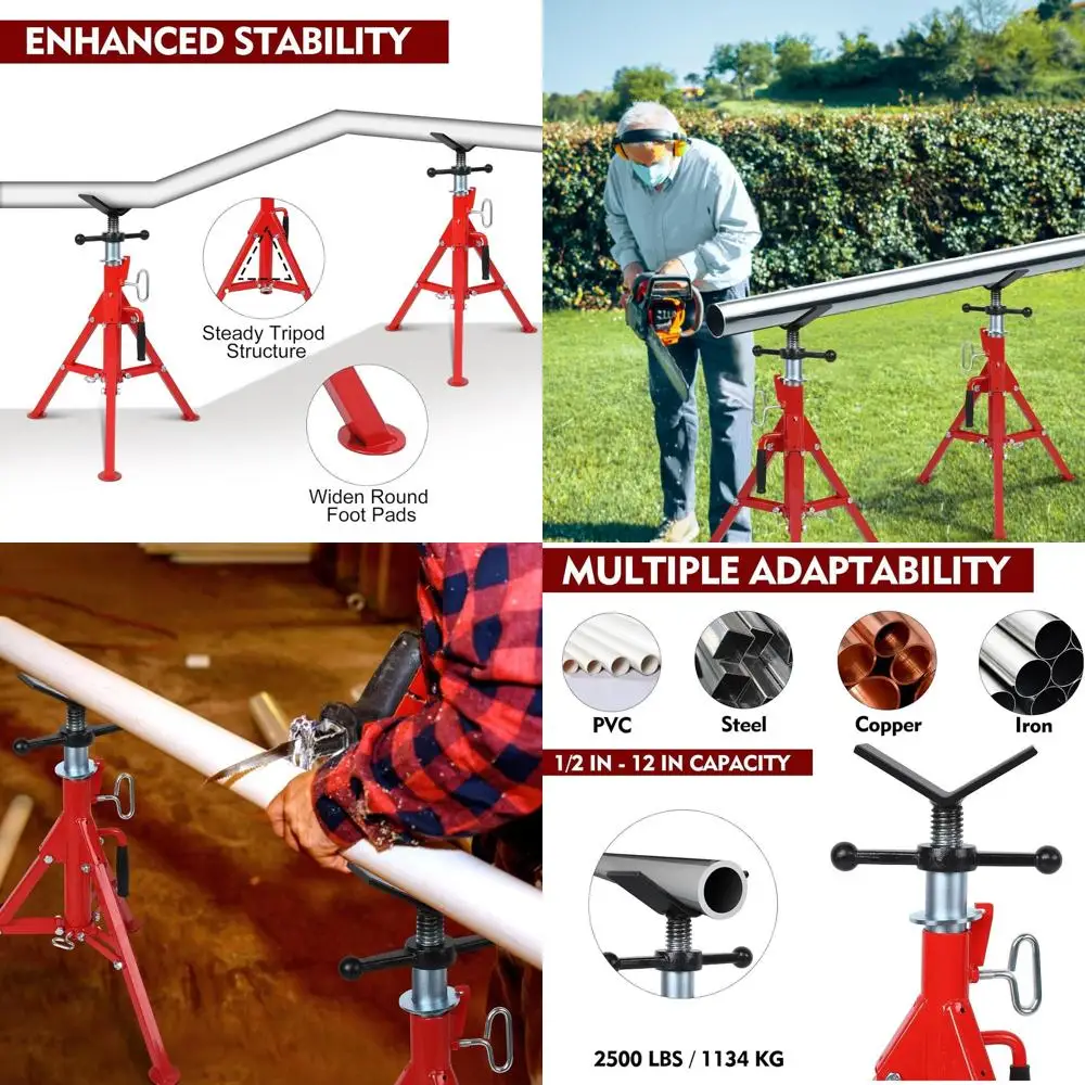 

Регулируемая по высоте сварочная стойка с грузоподъемностью 2500 фунтов, диапазон регулировки 28-52 дюйма для автомобильной и строительной промышленности