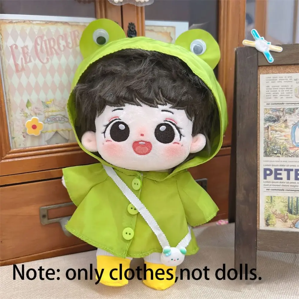Schattige Poppenkleding Mooie Multicolor Miniatuur Jurk Pak Vervangende Outfit Cosplay Pluche Poppen Kleding
