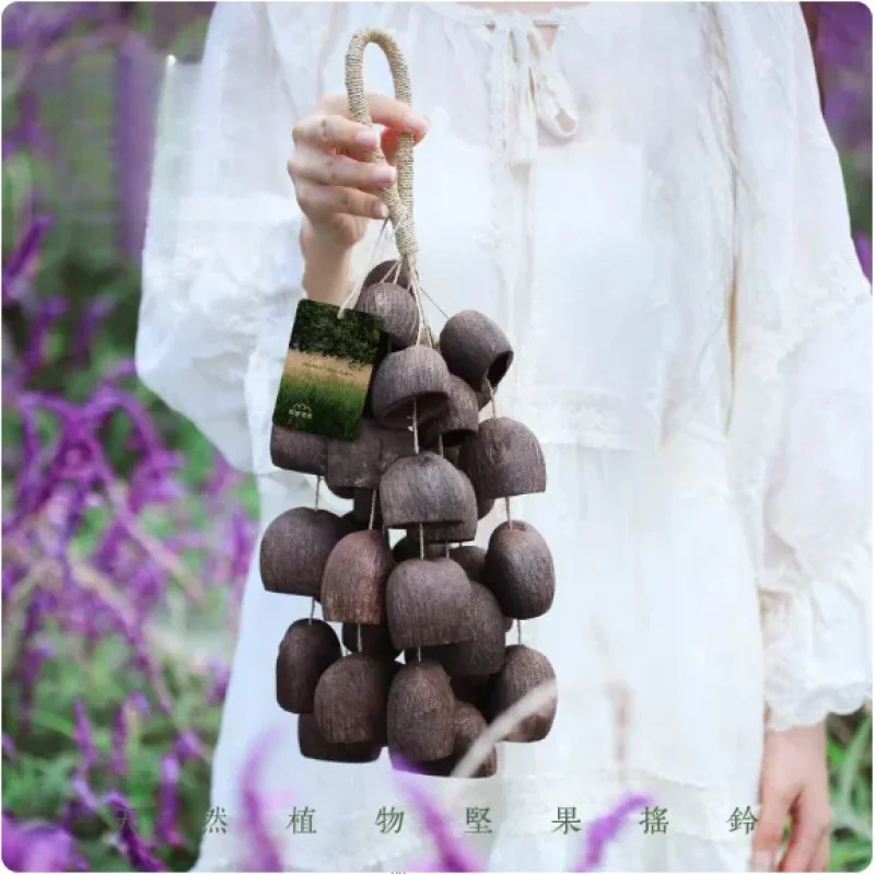 

Черные фруктовые колокольчики, натуральные терапевтические колокольчики для йоги, медитации, звукотерапии и духовного расслабления