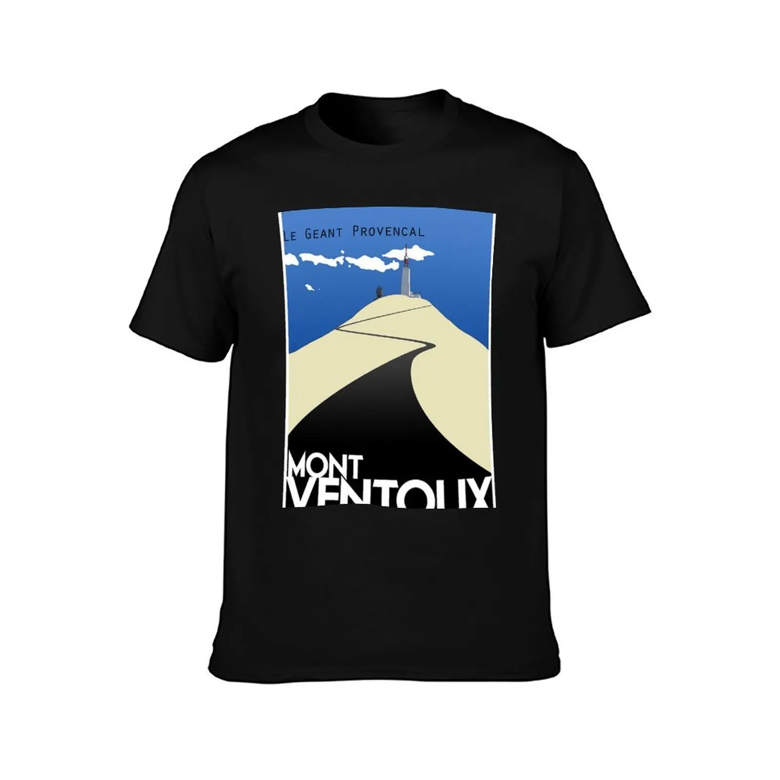 Mont Ventoux T-Shirt Large Size Soft Cotton T-Shirt