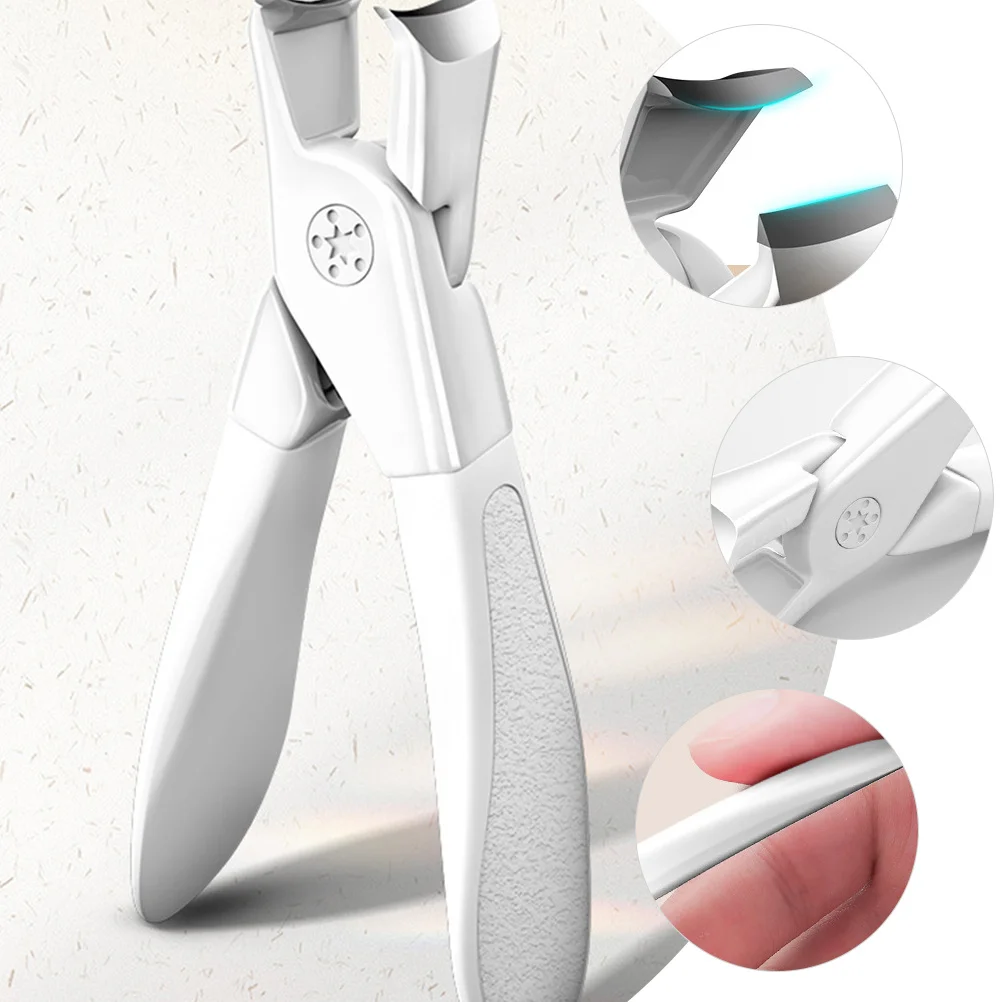 

Stainless Steel Nail Clipper Efficient Design Durable Metal Cutter for Thick Hard Nails Fingernail Toenail Manicure Tool