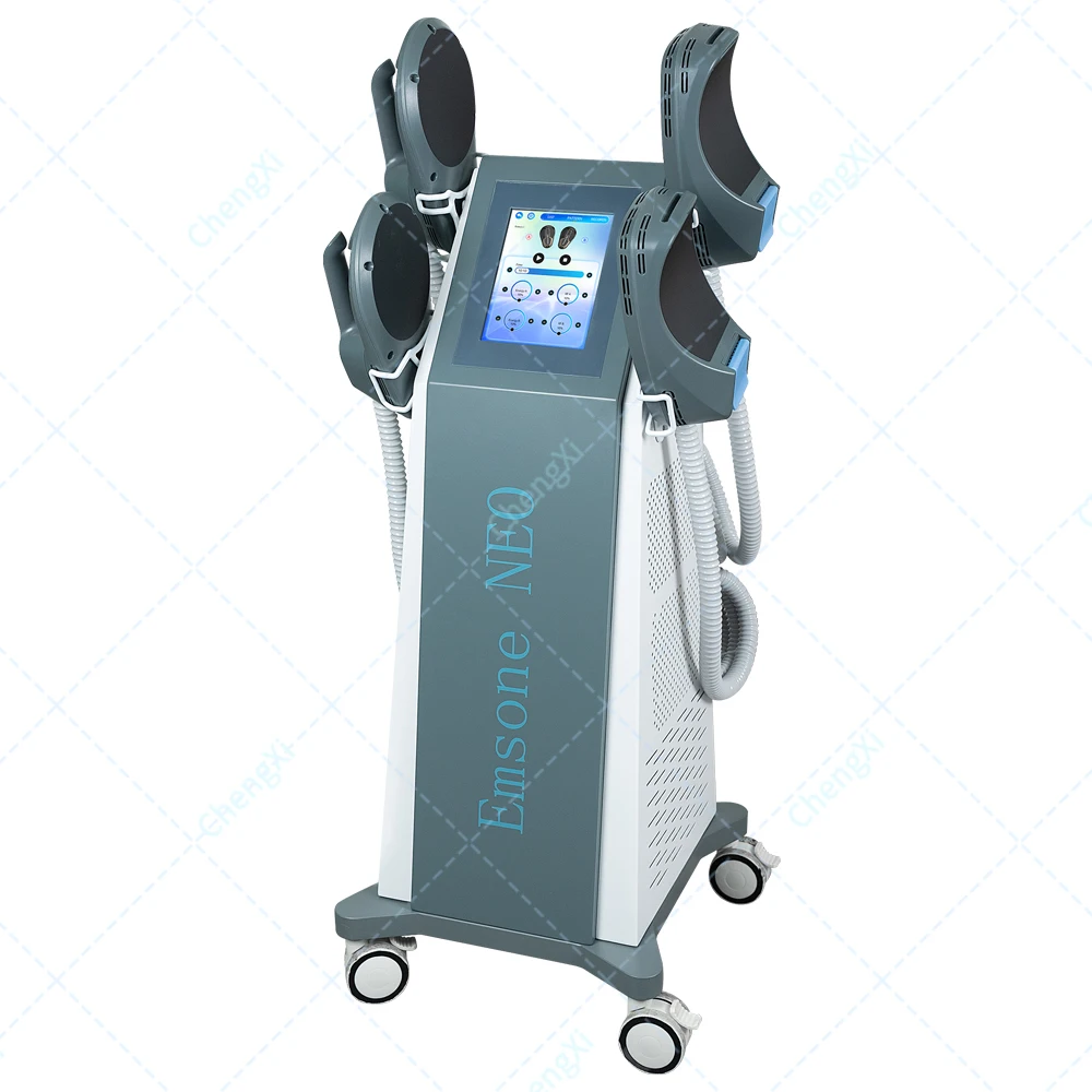 Emsone NEO Lichaamsvormende Machine 4-handgrepen + Rf Lichaamsvormende Schoonheid Draagbare Elektrische Spierstimulator Ems Lichaamsvormgeving