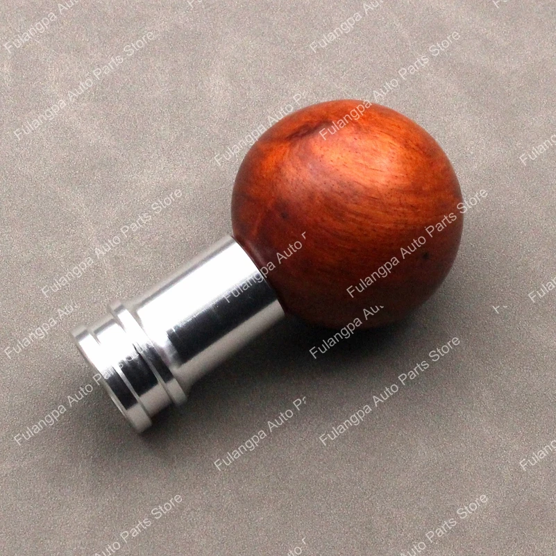 Solid wood Gear Shift Knob Wooden Manual Car Gear Stick Head Shift Replacement Knob