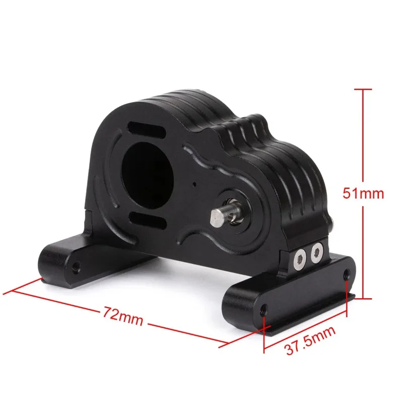 LCG Chassis Low Center of Gravity RC Crawler Chassis SCX10 Horizontal Gearbox Assembly Upgrade Part