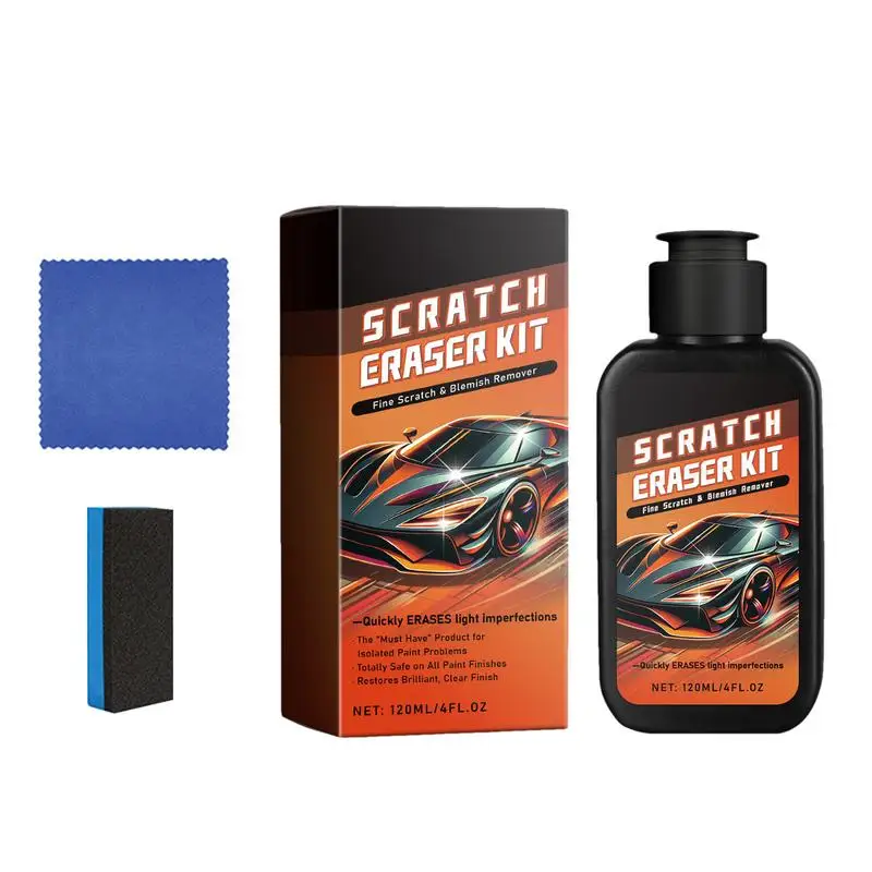 

Auto Scratch Remover For Cars Car Scratch Eraser Scratch Removal Kit Automotive Scratch Remover 120ml Car Scratches Remover Car