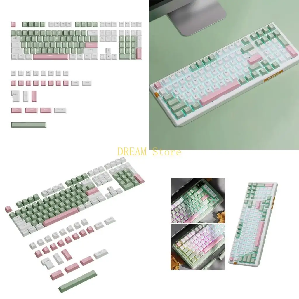 

Ergonomic OEM Height Profile Keycaps Double Shot for Mechanical Keyboards best sale