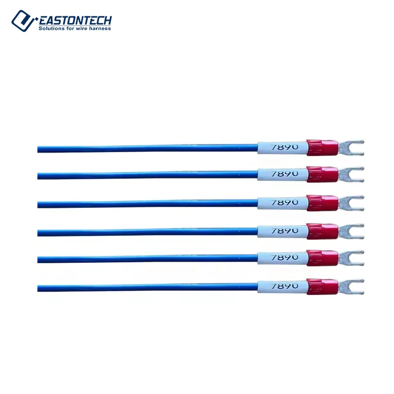 EW-8995 Cable Manufacturing Equipment EASTONTECH Insert Machine For Wire Cut Strip Crimp Tube Marking
