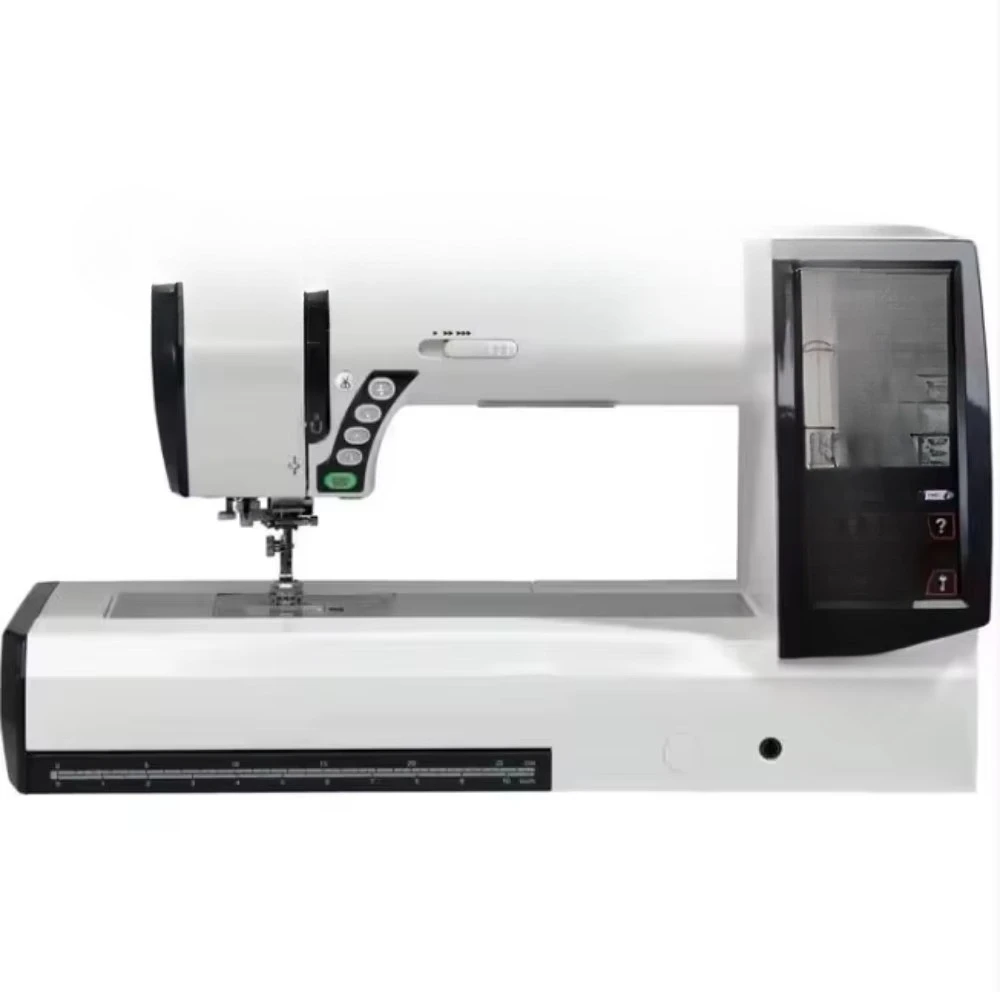 Easy-to-learn embroidery and sewing machines that use rich stitch patterns in one