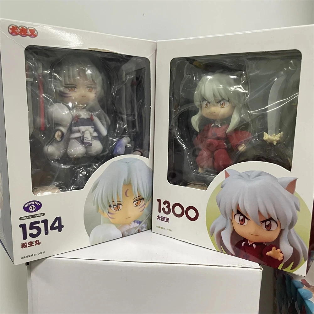 Anime Figures Inuyasha #1300 Sesshoumaru #1514 PVC Action Figure Cute Toys for Children Collector Higurashi Kagom Xmas Gift