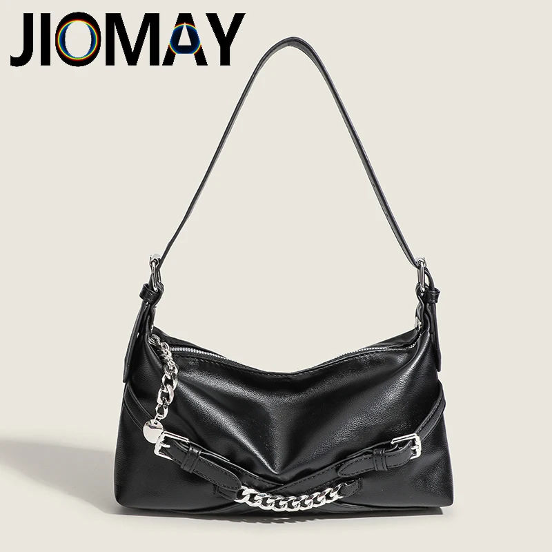 JIOMAY Shoulder Bags Designer Luxury Bag Fashion Handbags for Women High Quality PU Leather Tote Bag Personality Women Bag