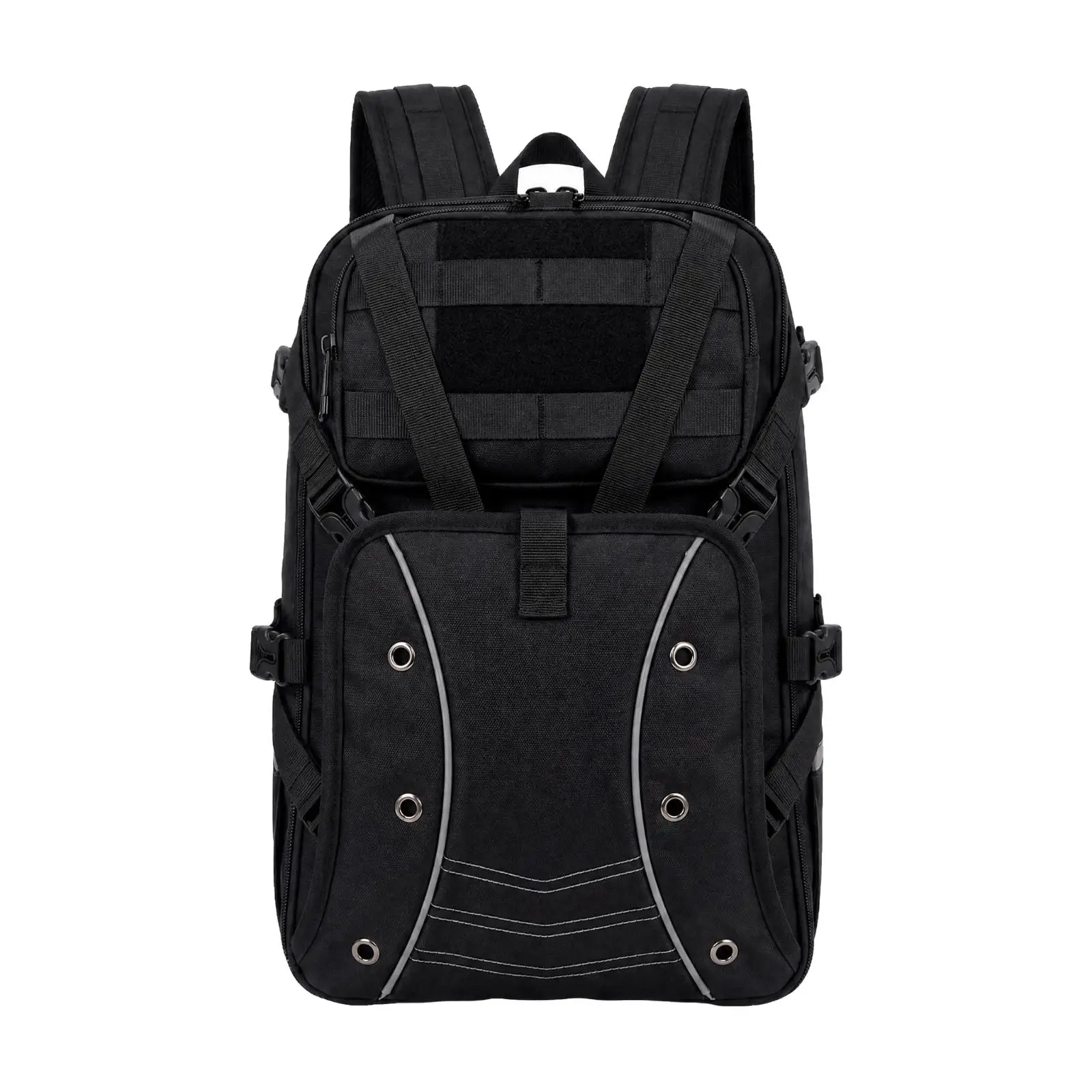 Lightweight Cycling Backpack Water Resistant Rucksack with Reflective Trim for Safe Night Riding Commuting Travel Hiking
