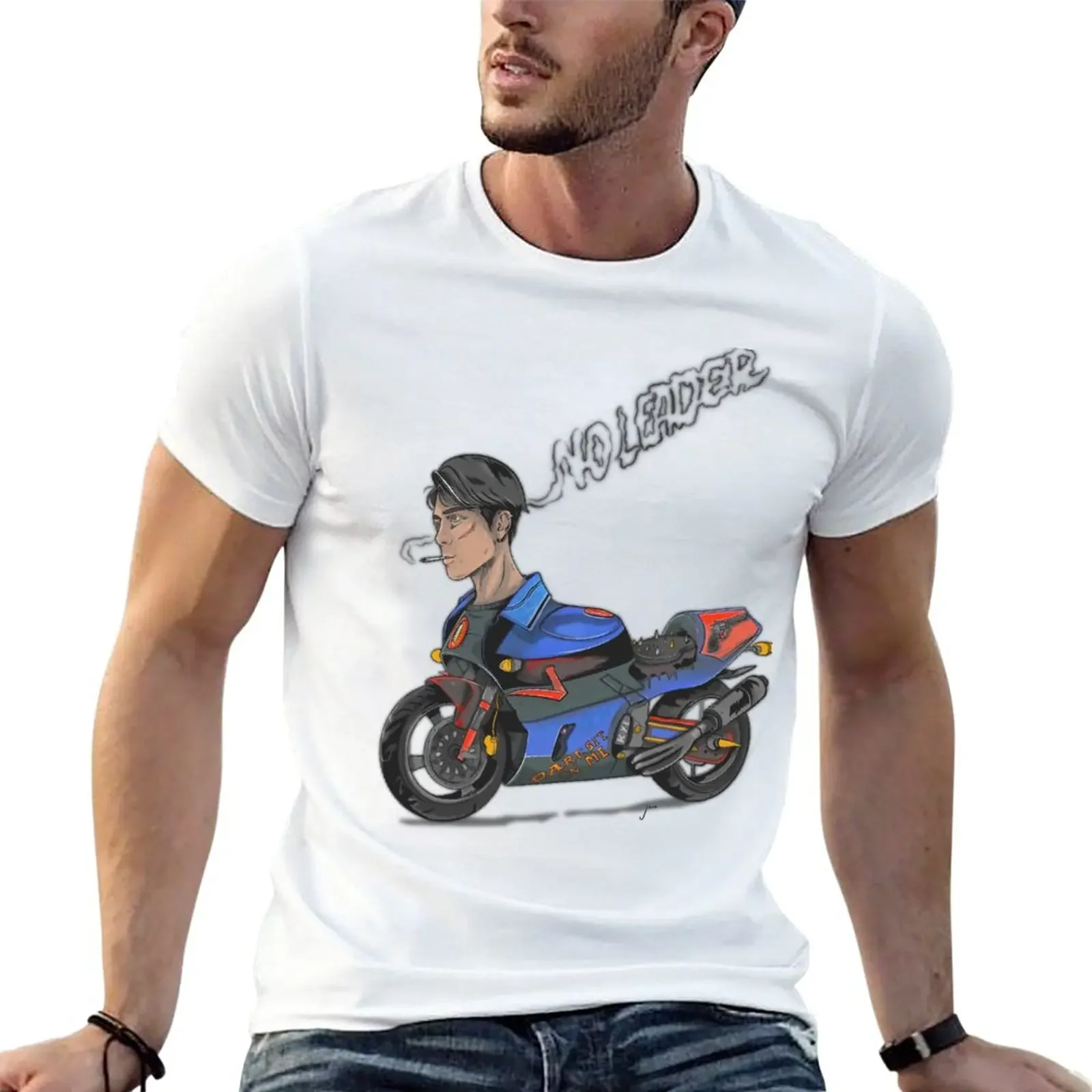 

No leader T-Shirt animal prinfor boys oversizeds t shirt men