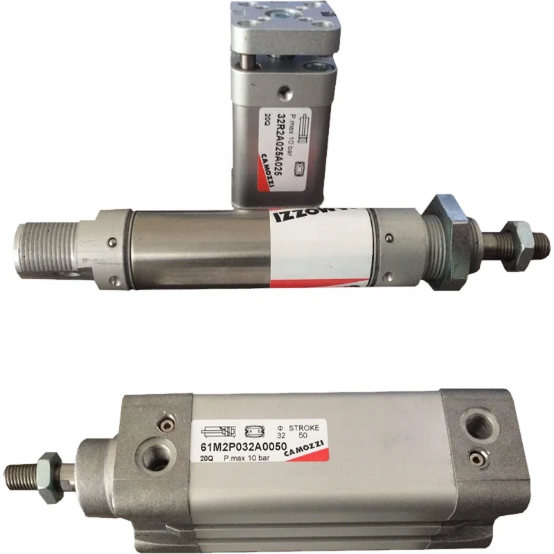 pneumatic air cylinder 80x145 200x400 cilindros pneumaticos telescopic marca camozzi